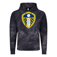 Cloud Black leeds-fc Vintage Hoodie - SnappyArt