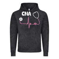 Vintage Black cna nurse t shirt Vintage Hoodie - SnappyArt