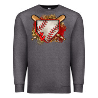 Charcoal Heather baseball home plate Premium Sweatshirt - Jasminsmagicworld