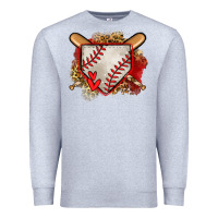 Heather Grey baseball home plate Premium Sweatshirt - Jasminsmagicworld