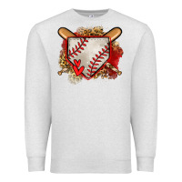 Oatmeal Heather baseball home plate Premium Sweatshirt - Jasminsmagicworld