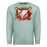 Seafoam baseball home plate Premium Sweatshirt - Jasminsmagicworld