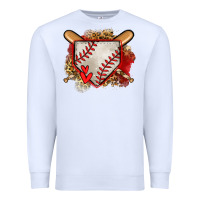 White baseball home plate Premium Sweatshirt - Jasminsmagicworld