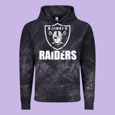Raiders Vintage Hoodie Designed By Snappyart