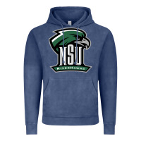 Vintage Denim northeastern state riverhawks Vintage Hoodie - SnappyArt
