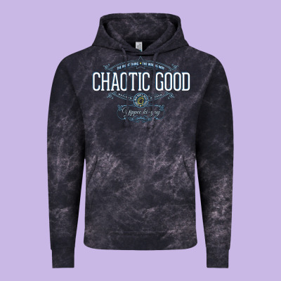 Chaotic Good Essential  Copy Vintage Hoodie Designed By Snappyart