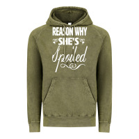Vintage Olive the reason she is spoiled couples matching set valentines t shirt Vintage Hoodie - SnappyArt
