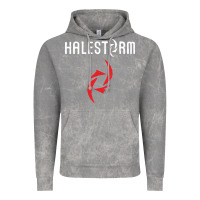 Cloud Rock halestorm black Vintage Hoodie - SnappyArt
