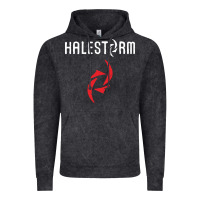Vintage Black halestorm black Vintage Hoodie - SnappyArt
