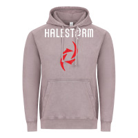 Vintage Zinc halestorm black Vintage Hoodie - SnappyArt