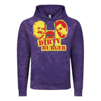Cloud Purple Dirty Burger Vintage Hoodie - SnappyArt