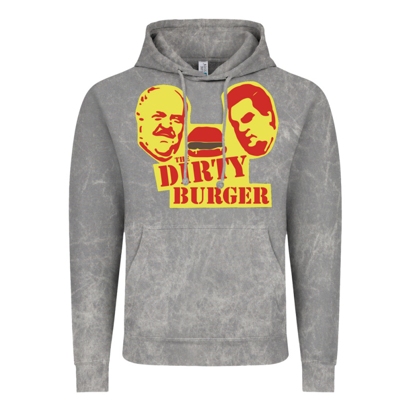 Dirty Burger Vintage Hoodie by SnappyArt | Teevron