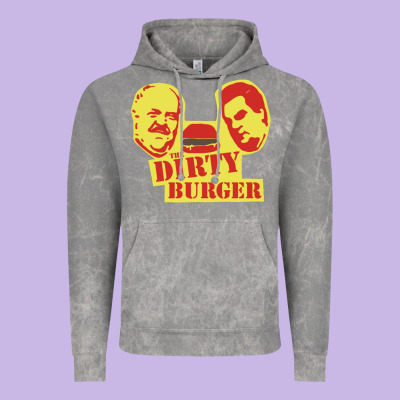 Dirty Burger Vintage Hoodie Designed By Snappyart