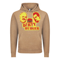 Vintage Coffee Dirty Burger Vintage Hoodie - SnappyArt