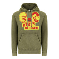 Vintage Olive Dirty Burger Vintage Hoodie - SnappyArt