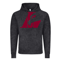 Vintage Black UW-La Crosse maroon Vintage Hoodie - SnappyArt