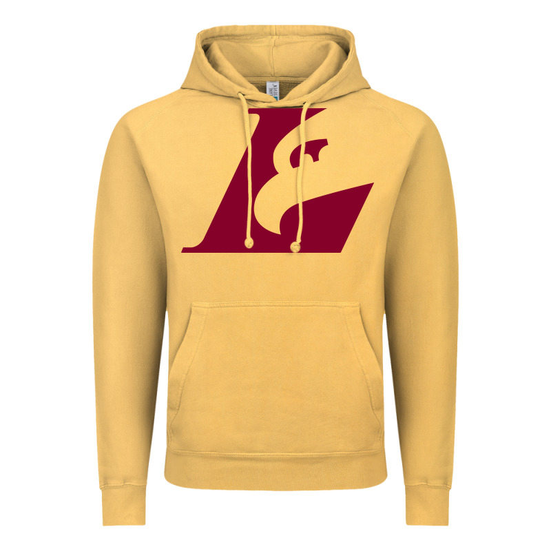 Uw-la Crosse Maroon Vintage Hoodie by SnappyArt | Teevron