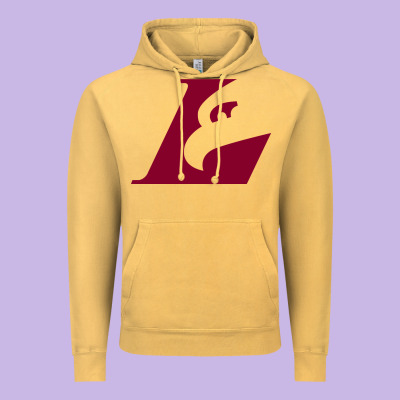 Uw-la Crosse Maroon Vintage Hoodie Designed By Snappyart