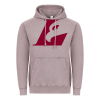 Vintage Zinc UW-La Crosse maroon Vintage Hoodie - SnappyArt