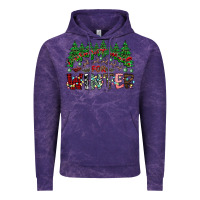 Cloud Purple i was made for winter Vintage Hoodie - CowhideDigitalArt