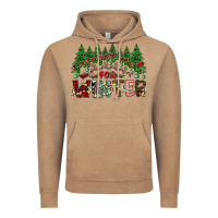 Vintage Coffee i was made for winter Vintage Hoodie - CowhideDigitalArt