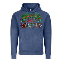 Vintage Denim i was made for winter Vintage Hoodie - CowhideDigitalArt