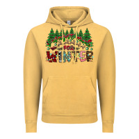 Vintage Mustard i was made for winter Vintage Hoodie - CowhideDigitalArt