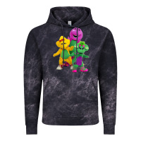 Cloud Black new 755 barney and friends cute Vintage Hoodie - SnappyArt