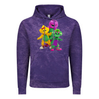 Cloud Purple new 755 barney and friends cute Vintage Hoodie - SnappyArt