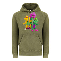 Vintage Olive new 755 barney and friends cute Vintage Hoodie - SnappyArt