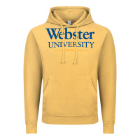 Vintage Mustard webster university Vintage Hoodie - SnappyArt