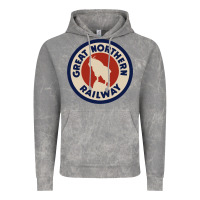 Cloud Rock Great Northern Railroad Vintage Hoodie - SnappyArt