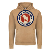 Vintage Camel Great Northern Railroad Vintage Hoodie - SnappyArt