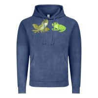 Vintage Denim The Princess and the Frog Tiana and Naveen Art Vintage Hoodie - SnappyArt