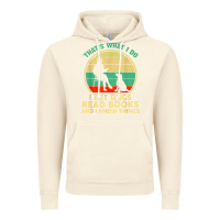 Vintage Artic that what i do i pet dogs read books and i know things t shirt Vintage Hoodie - SnappyArt