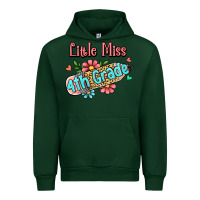 Forest Green little miss fourth grade Urban Hoodie - Jasminsmagicworld