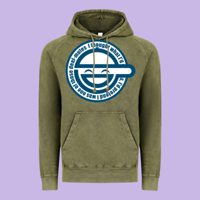 Laughing Man Ghost In The Shell Classic Vintage Hoodie Designed By Snappyart