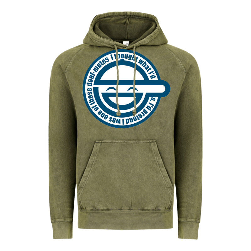 Laughing Man Ghost In The Shell Classic Vintage Hoodie by SnappyArt | Teevron