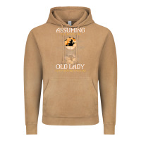 Vintage Camel assuming i'm just an old lady was your first mistake witch Vintage Hoodie - SnappyArt