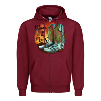 Burgundy Blame It All On My Roots Zipper Hoodie - JahusDesignShop