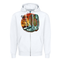 White Blame It All On My Roots Zipper Hoodie - JahusDesignShop