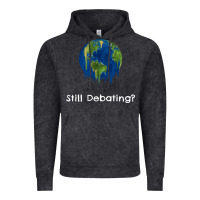 Vintage Black environmental climate change still debating summer Vintage Hoodie - SnappyArt