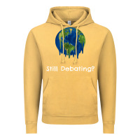 Vintage Mustard environmental climate change still debating summer Vintage Hoodie - SnappyArt