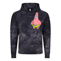 Cloud Black Patrick Classic Vintage Hoodie - SnappyArt