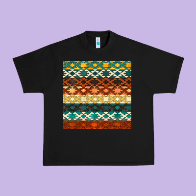 Native American Aztec Seamless Pattern 1 Urban Heavy Tee Designed By Bundleandbundleshop