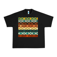 Black native american aztec seamless pattern 1 Urban Heavy Tee - BundleAndBundleShop