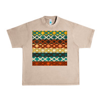 French Oak native american aztec seamless pattern 1 Urban Heavy Tee - BundleAndBundleShop