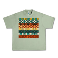 Oil Green native american aztec seamless pattern 1 Urban Heavy Tee - BundleAndBundleShop