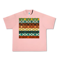 Salmon native american aztec seamless pattern 1 Urban Heavy Tee - BundleAndBundleShop
