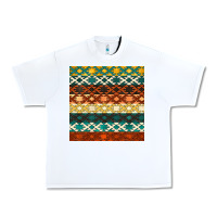 White native american aztec seamless pattern 1 Urban Heavy Tee - BundleAndBundleShop